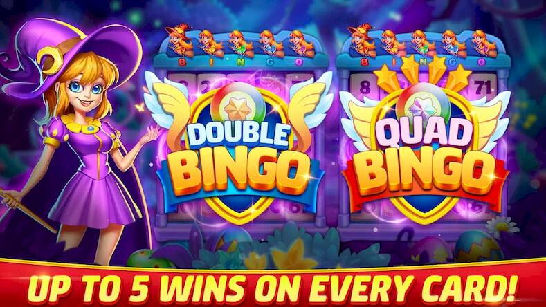 Скачать взломанную Bingo Riches - BINGO game [Бесплатные покупки] MOD apk на Андроид