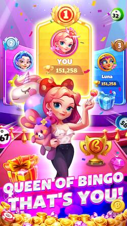 Скачать взломанную Live Party™ Bingo - Bingo Wave [Бесплатные покупки] MOD apk на Андроид