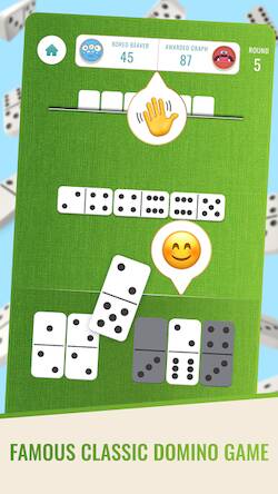 Скачать взломанную Domino: Classic Dominoes Game [Много монет] MOD apk на Андроид