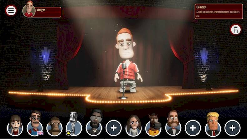 Скачать взломанную Comedy Night Live [Много монет] MOD apk на Андроид