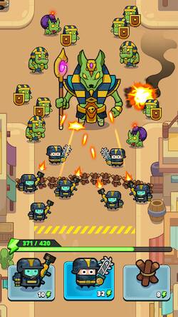 Скачать взломанную Alien Fight: Police vs Zombie [Много денег] MOD apk на Андроид