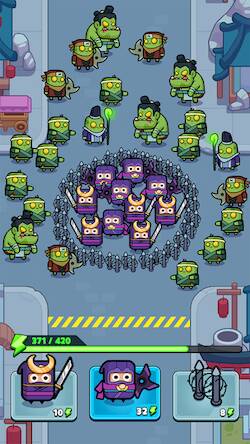 Скачать взломанную Alien Fight: Police vs Zombie [Много денег] MOD apk на Андроид