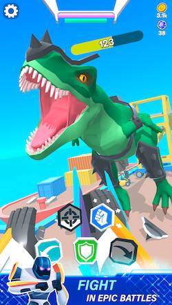 Скачать взломанную Mechangelion  [Много монет] MOD apk на Андроид
