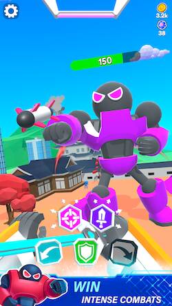 Скачать взломанную Mechangelion  [Много монет] MOD apk на Андроид