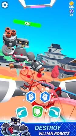 Скачать взломанную Mechangelion  [Много монет] MOD apk на Андроид