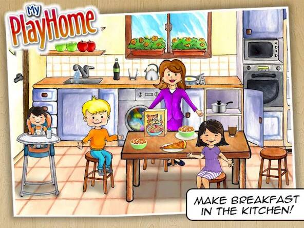Скачать взломанную My PlayHome [Бесплатные покупки] MOD apk на Андроид