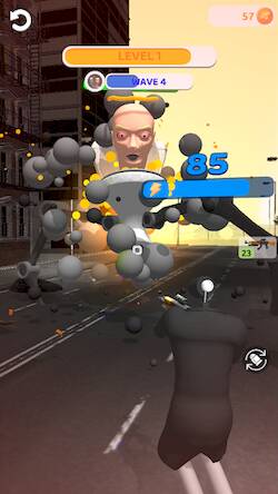 Скачать взломанную Skibidi War - Toilets Attack [Бесплатные покупки] MOD apk на Андроид