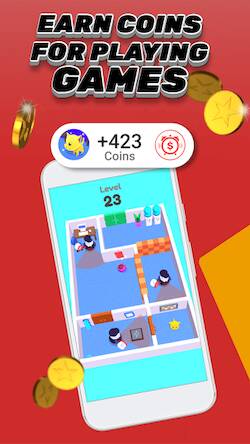 Скачать взломанную Cash Alarm - Игры и награды [Много монет] MOD apk на Андроид