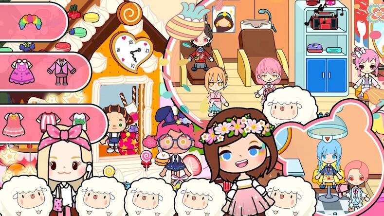 Скачать взломанную Mika Town Vacation House [Много денег] MOD apk на Андроид