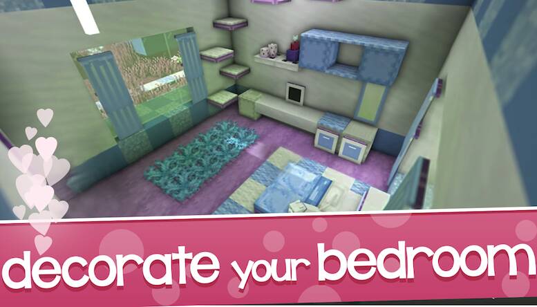 Скачать взломанную Kawaii Craft World [Много денег] MOD apk на Андроид
