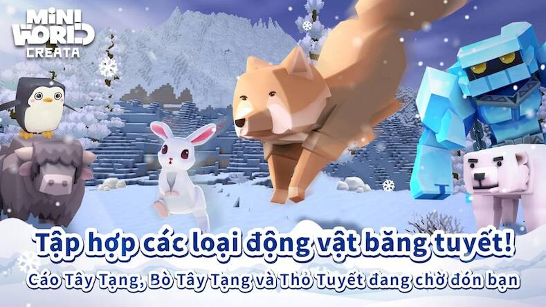 Скачать взломанную Mini World:CREATA VN [Много монет] MOD apk на Андроид