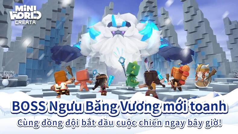 Скачать взломанную Mini World:CREATA VN [Много монет] MOD apk на Андроид