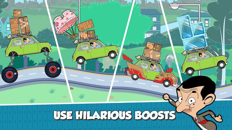 Скачать взломанную Mr Bean - Special Delivery [Много денег] MOD apk на Андроид