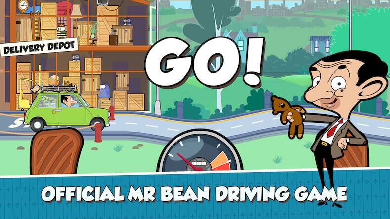 Скачать взломанную Mr Bean - Special Delivery [Много денег] MOD apk на Андроид