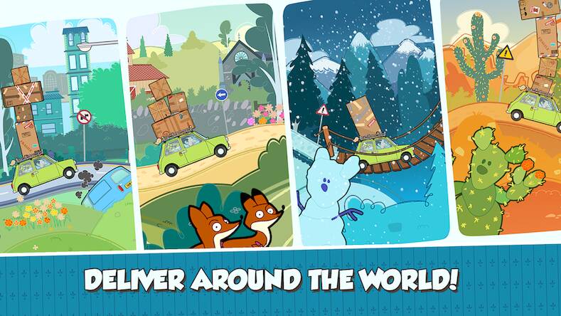 Скачать взломанную Mr Bean - Special Delivery [Много денег] MOD apk на Андроид