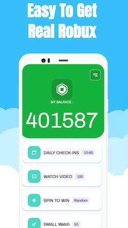Скачать взломанную Robux Spin [Много денег] MOD apk на Андроид