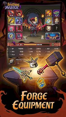 Скачать взломанную Smithing Master [Мод меню] MOD apk на Андроид