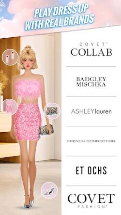 Скачать взломанную Covet Fashion: Dress Up Game [Много монет] MOD apk на Андроид