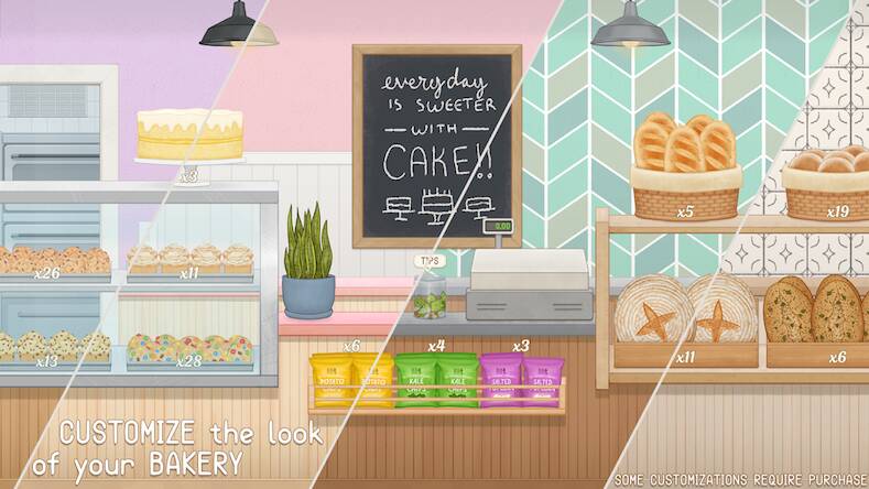 Скачать взломанную Baker Business 3 [Много денег] MOD apk на Андроид