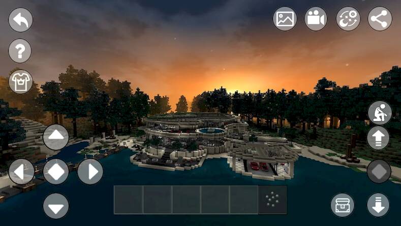 Скачать взломанную Mini Block Craft 2 [Много денег] MOD apk на Андроид