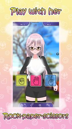 Скачать взломанную Rock Paper Scissor Sexy Anime2 [Много денег] MOD apk на Андроид