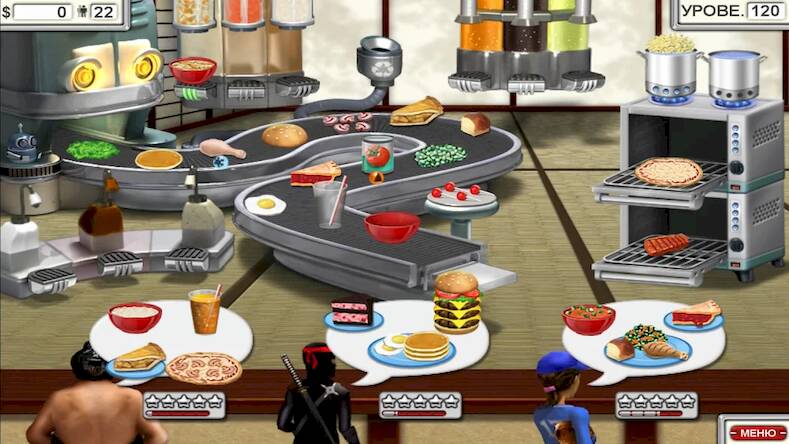 Скачать взломанную Burger Shop 2 [Много монет] MOD apk на Андроид