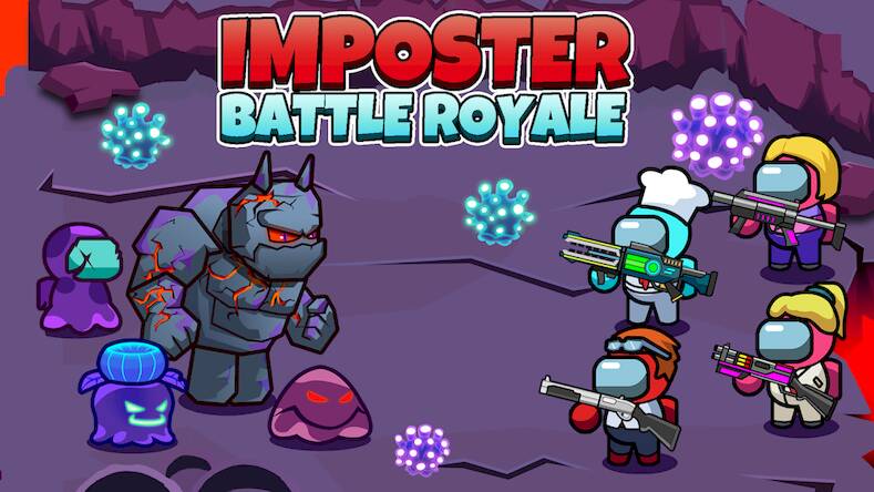 Скачать взломанную Imposter Battle Royale [Бесплатные покупки] MOD apk на Андроид