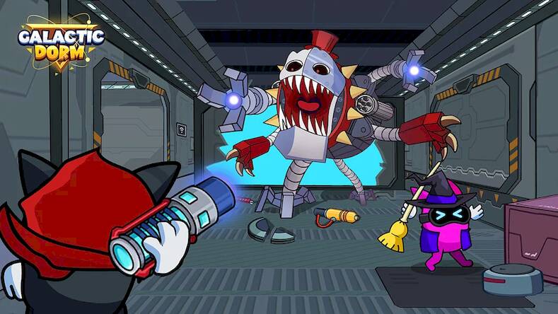 Скачать взломанную Galactic Dorm [Бесплатные покупки] MOD apk на Андроид