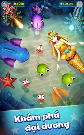 Скачать взломанную iCá - Bắn Cá ZingPlay VNG [Много денег] MOD apk на Андроид