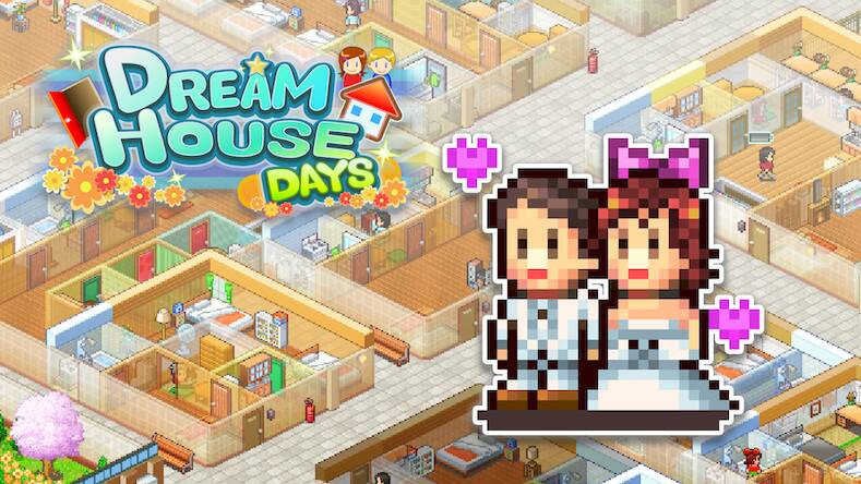 Скачать взломанную Dream House Days [Бесплатные покупки] MOD apk на Андроид