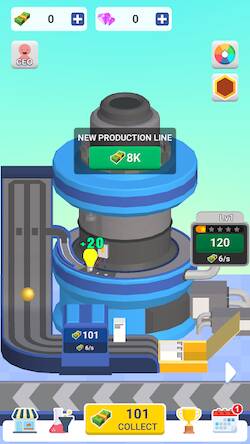 Скачать взломанную Idle Light Bulb [Бесплатные покупки] MOD apk на Андроид
