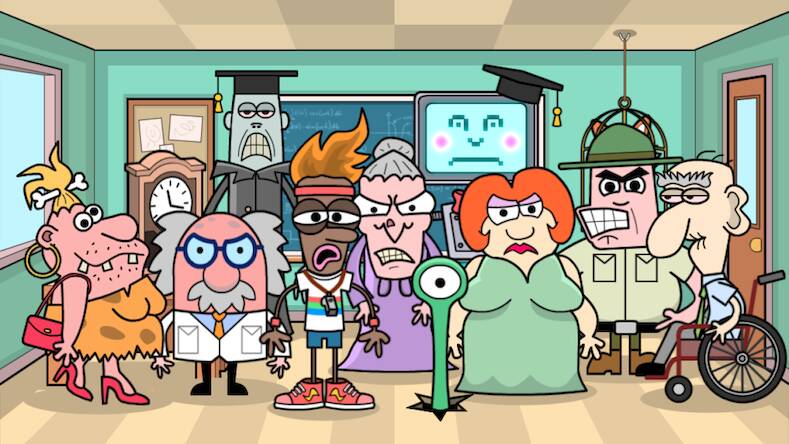 Скачать взломанную Bash the Teacher! School Prank [Много денег] MOD apk на Андроид