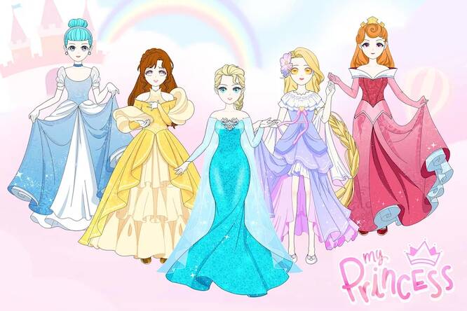 Скачать взломанную Dress Up Game: Princess Doll [Много монет] MOD apk на Андроид