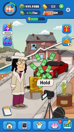 Скачать взломанную Idle Vlogger - Rich Me! [Много денег] MOD apk на Андроид