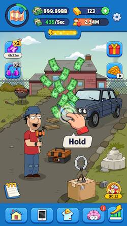 Скачать взломанную Idle Vlogger - Rich Me! [Много денег] MOD apk на Андроид