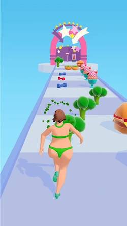 Скачать взломанную Body Race [Много денег] MOD apk на Андроид