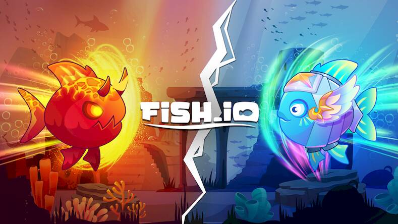 Скачать взломанную Fish.IO - Hungry Fish [Много монет] MOD apk на Андроид