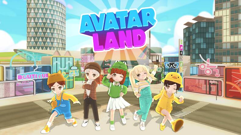 Скачать взломанную Avatar Land [Много денег] MOD apk на Андроид