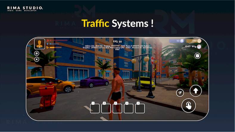 Скачать взломанную Jobless Life [Бесплатные покупки] MOD apk на Андроид