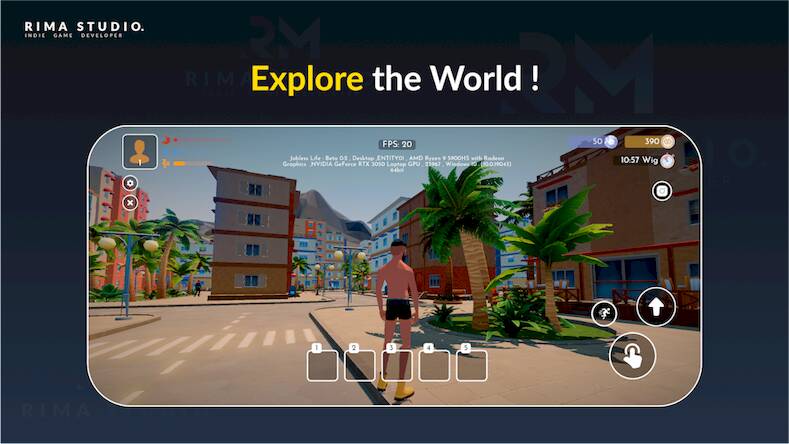 Скачать взломанную Jobless Life [Бесплатные покупки] MOD apk на Андроид