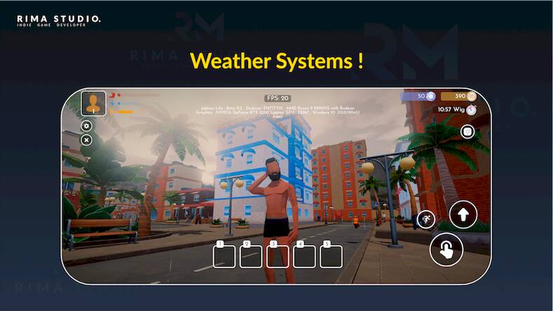Скачать взломанную Jobless Life [Бесплатные покупки] MOD apk на Андроид