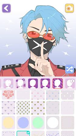 Скачать взломанную Vlinder Avatar Maker: Anime [Много денег] MOD apk на Андроид