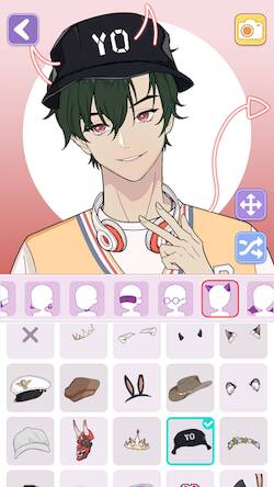 Скачать взломанную Vlinder Avatar Maker: Anime [Много денег] MOD apk на Андроид