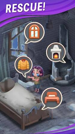 Скачать взломанную Rescue Mary: Manor Renovation [Много денег] MOD apk на Андроид