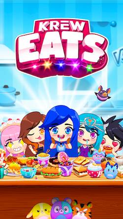 Скачать взломанную KREW EATS [Мод меню] MOD apk на Андроид