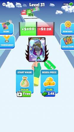 Скачать взломанную Card Evolution [Много монет] MOD apk на Андроид