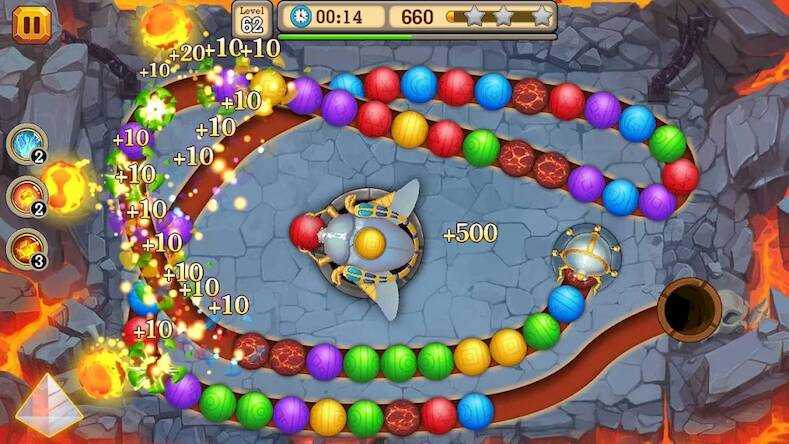 Скачать взломанную Jungle Marble Blast 2 [Много денег] MOD apk на Андроид