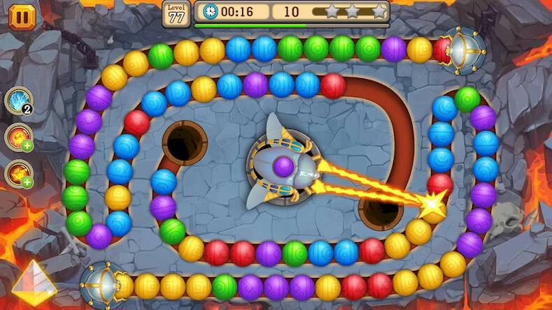 Скачать взломанную Jungle Marble Blast 2 [Много денег] MOD apk на Андроид