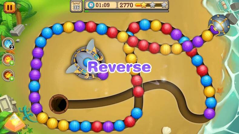 Скачать взломанную Jungle Marble Blast 2 [Много денег] MOD apk на Андроид