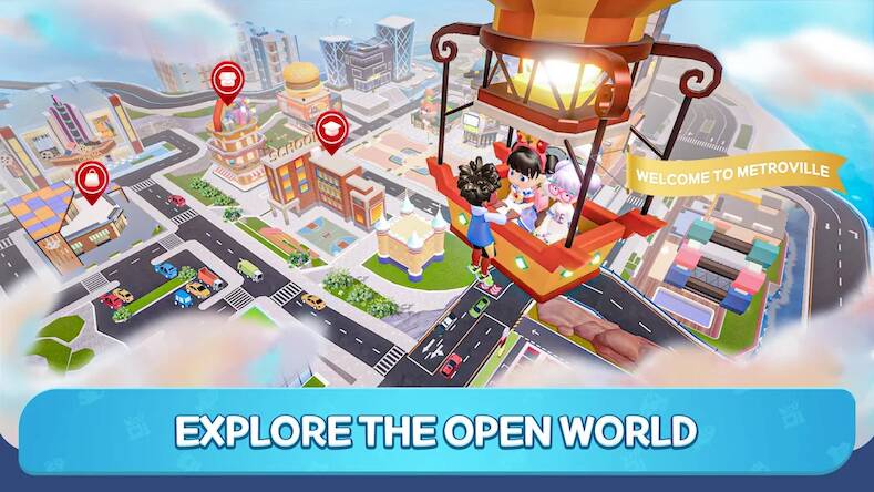 Скачать взломанную Metroville [Бесплатные покупки] MOD apk на Андроид